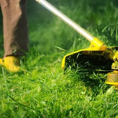 Roçagem de terreno urbano em Barcarena